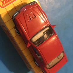 NEW IN BOX 1989 MATCHBOX SUPERFAST MB 59 RED T-BIRD TURBO COUPE