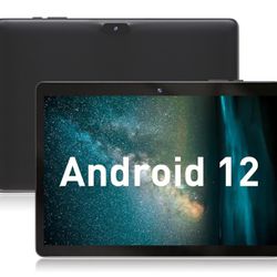 SGIN Tablet 10.1 Inch Android 12 Tablet, 2GB RAM 32GB ROM Tablets with Quad-Core A133 1.6Ghz Processor, 2MP + 5MP Camera, Bluetooth, GPS, 5000mAh, 32G