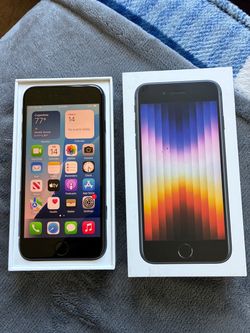 Apple iPhone SE 64 gb 3rd generation ( unlocked )