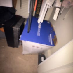 T80 thrust master steering wheel and pedals