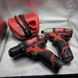 Milwaukee Drill And Impact 
