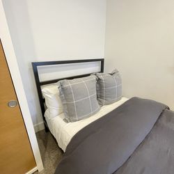 Full Size Metal Full Size Bed - Room & Board dupe