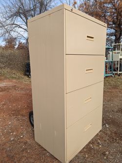 4 Drawer Lateral Filing Cabinet  Thumbnail