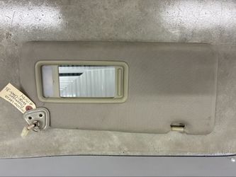 Nissan Versa Sun Visor SINGLE Passenger Lighted Mirror #1569