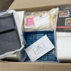 Ronco Showtime Rotisserie & BBQ Oven - New Old Stock - Never Used - Complete w/ All Accessories