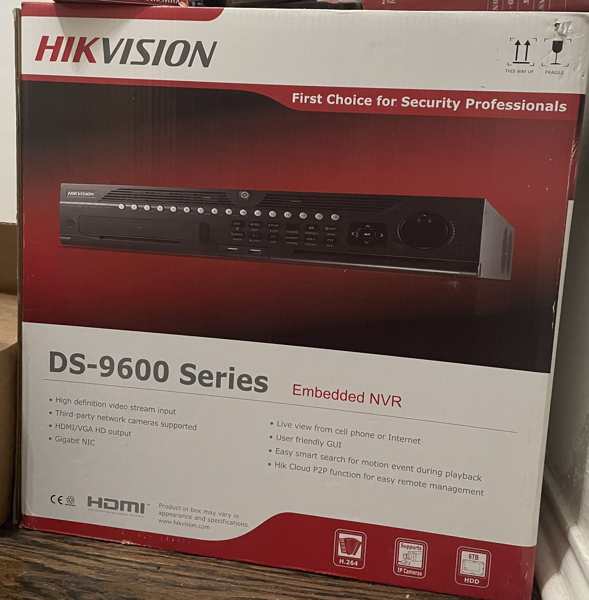 Used Video Recorder HikVision DS-9600 Series