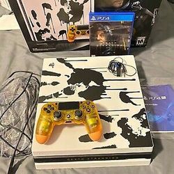 PS4 Pro 1TB Console Death Stranding Edition *USED* *Complete Bundle*

