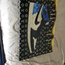 Airjordan Lv Gloss Print With Coating Painting /print 