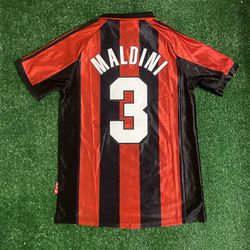 Ac Milan Retro Jersey 98/99 Maldini