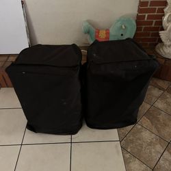 Vendo 2 Bocinas  Son 15 De 2500 Watts Cada Una Con Bolsas De Viaje