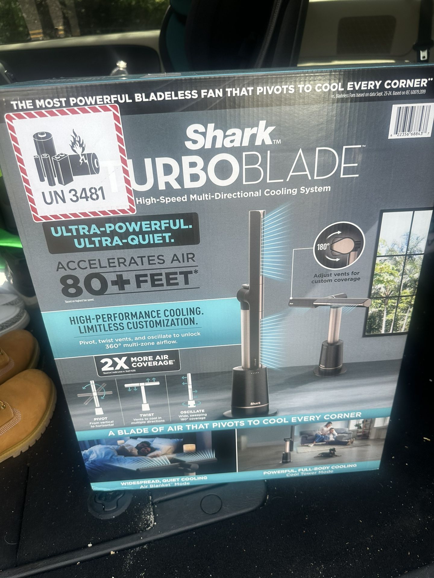 Shark turbo Fan & Electric Scooter