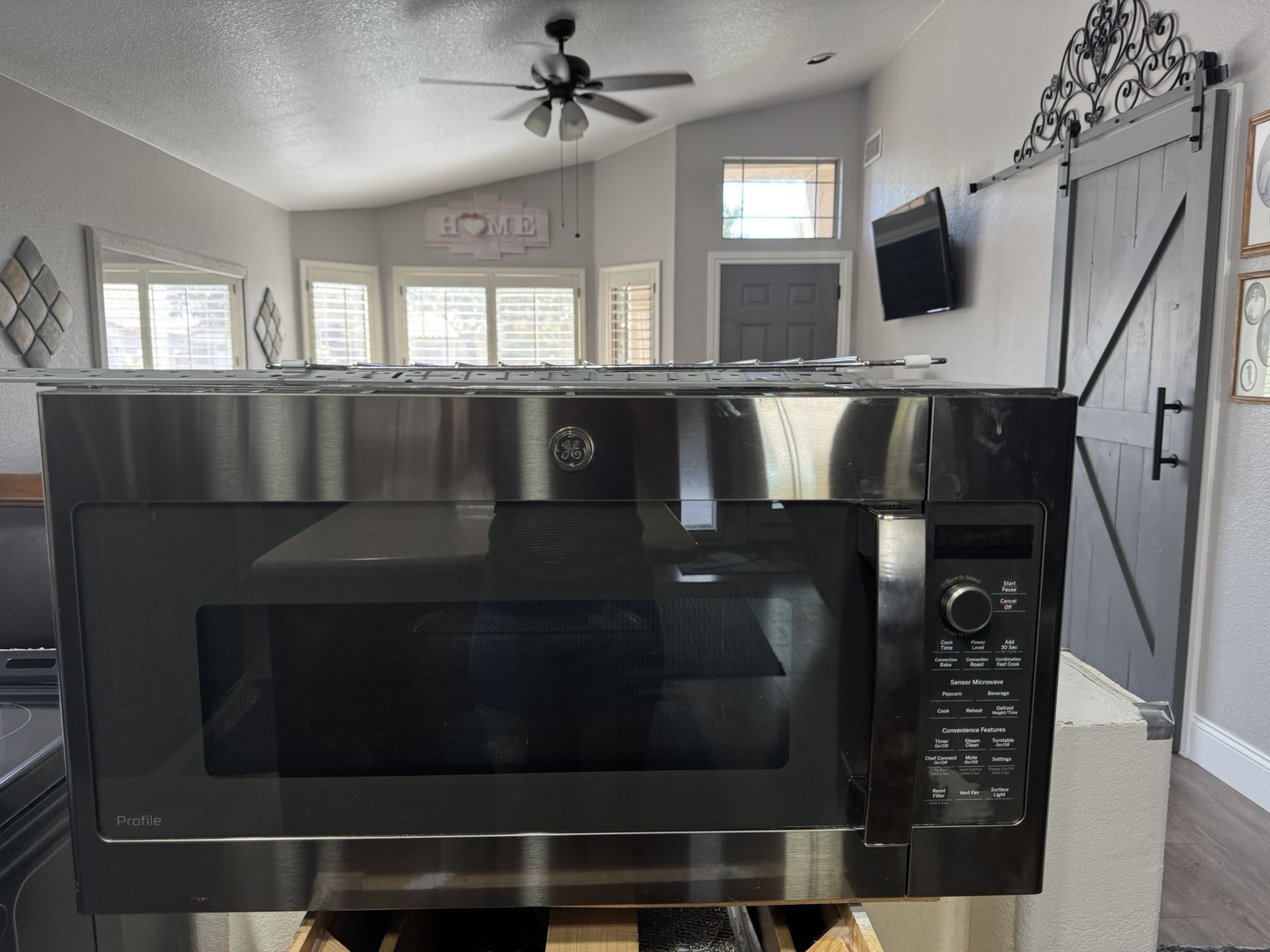 GE Smart Microwave