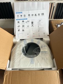Fumoi Automatic Cat Litter Box Self Cleaning Litter Box Large Capacity for Multiple Cats, App Control with Safety Sensors, Removable Washable Liner,2 