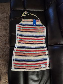 adidas KSENIASCHNEIDER Multicolor Knitted Halter Mini Dress Large NEW! for  Sale in El Cajon, CA - OfferUp