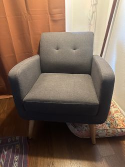 Grey Armchair