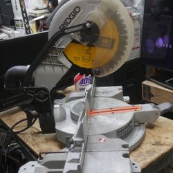 RIDGID MITER SAW BOX R4120 PRE OWNED 867803-1