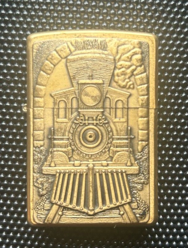 1996 Brass Locomotive Zippo