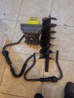 Ryobi 40v post hole digger