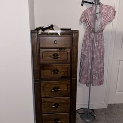 Tall Wooden Dresser