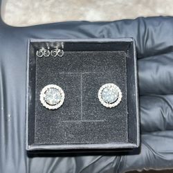 1CT Moissanite Earrings 