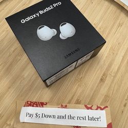 Samsung Galaxy Buds 2 Pro True Wireless Headphones - Payments Available - Pay $1 Down To take It home