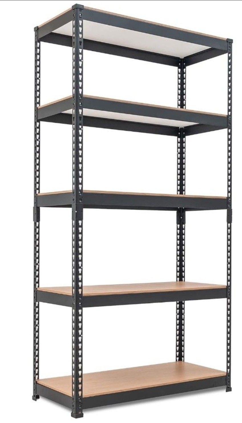 Brand New In Box. Boltless Garage Warehouse Storage Metal Rack Shelf Shelves