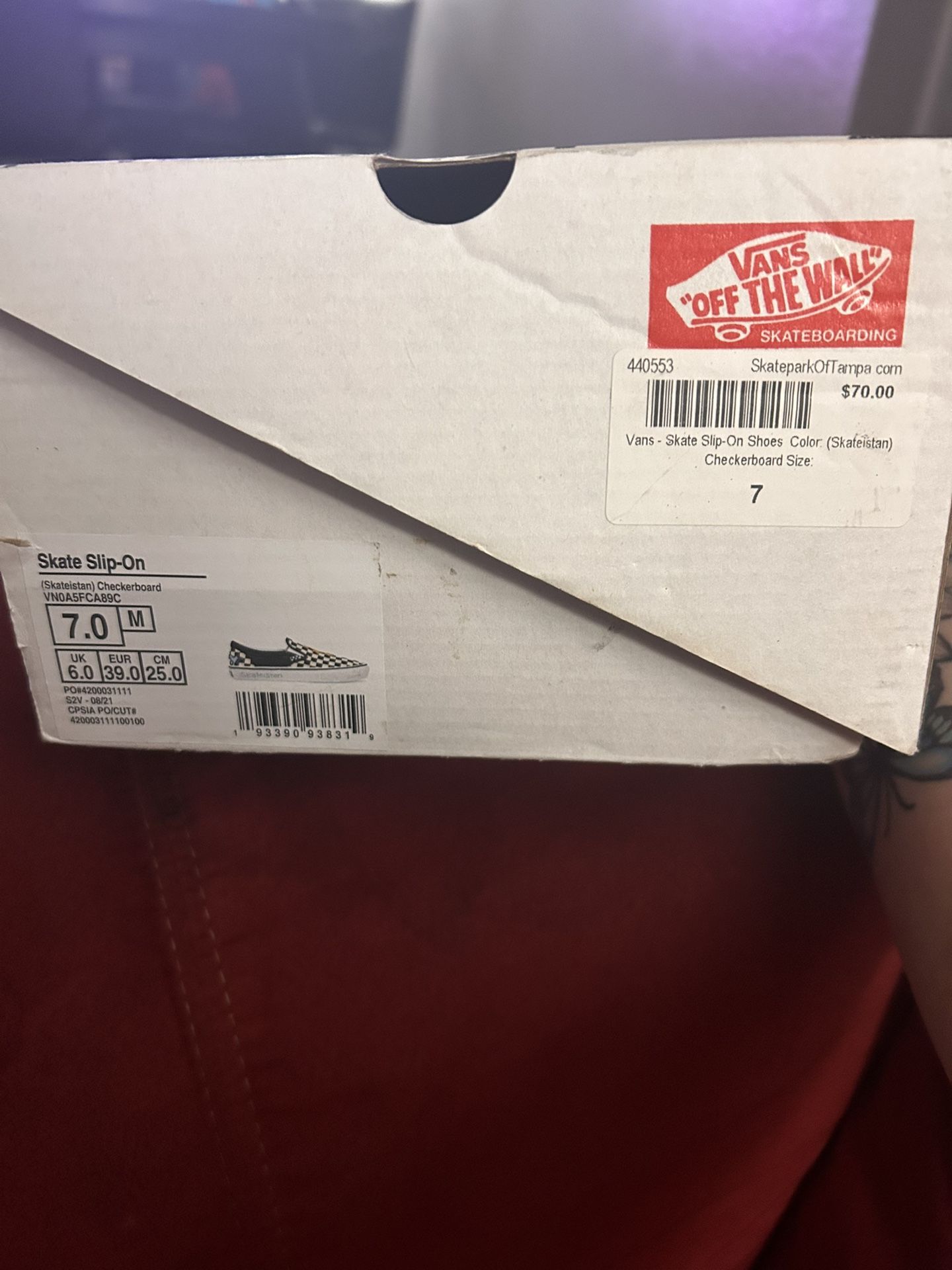 Vans X Skatesian Classic Slip On Sneakers