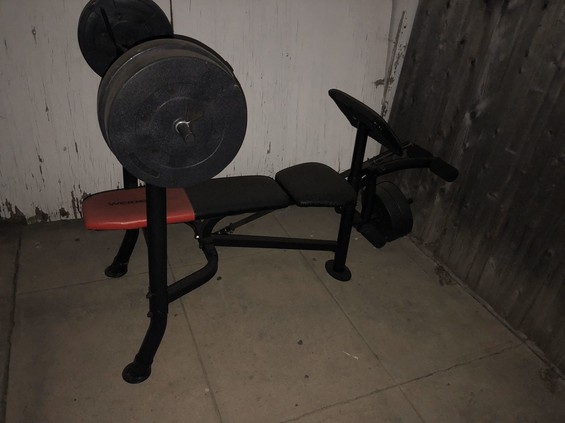 Weider weight set