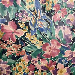 Watercolor Garden – Luxury Floral Cotton
