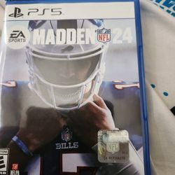 Madden 24 For Playstation 5 Used... $30.00