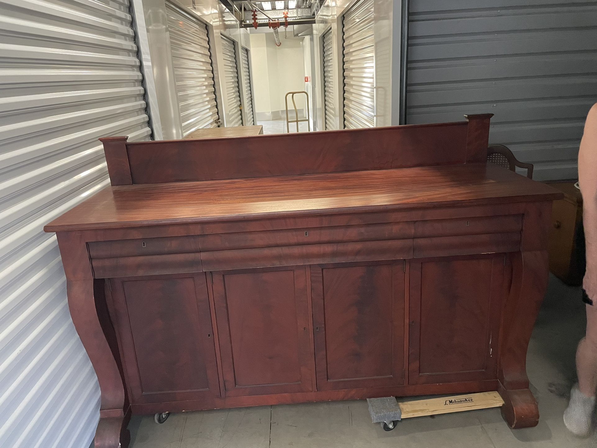 Cherry Wood Hutch