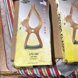 Ground clamps new $15 each