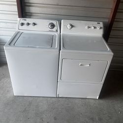 Whirlpool Washer And Kenmore Electric Dryer