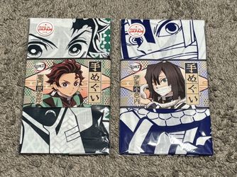Demon Slayer Tenugui Traditional Japanese Cloth