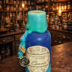 Cancer Zodiac Mini Fidget Potion Bottle