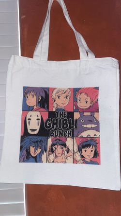 The Ghibli Bunch Tote Bag