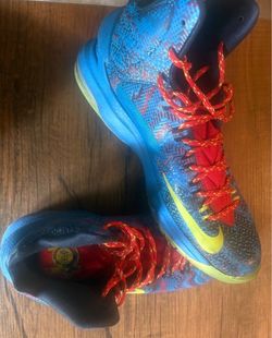 🔥Nike KD 5 Christmas "Blue  Size 11🔥