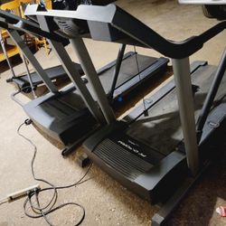 Three Treadmills