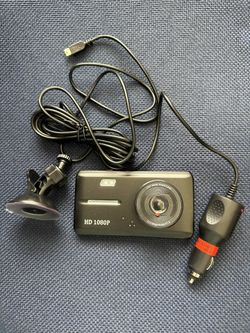 New HD 1080P Dash Cam with Suction Mount and Car Charger, pick up in Temple city