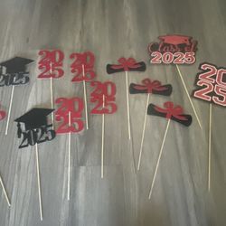 Graduation Centerpiece Sticks (12ct)