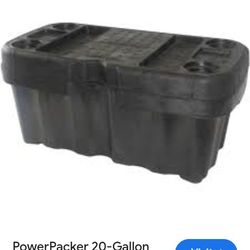 PowerPacker 20 Gallon Truck Box/Cargo Storage Bin