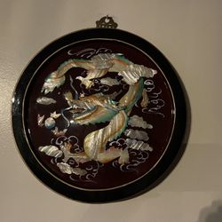 Round Chinese Wall plaque