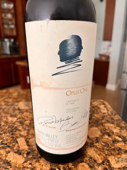 Opus one Magnum bottle