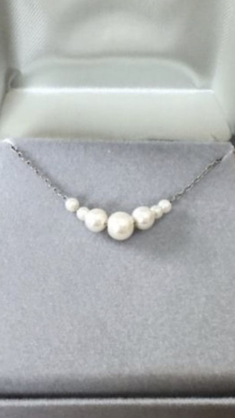 Beaded Silver Necklace - New