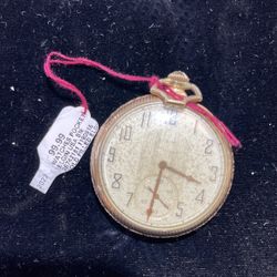 Gold Plated Pocket Watch 