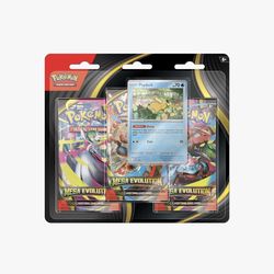 Mega evelutions 3 pack blister