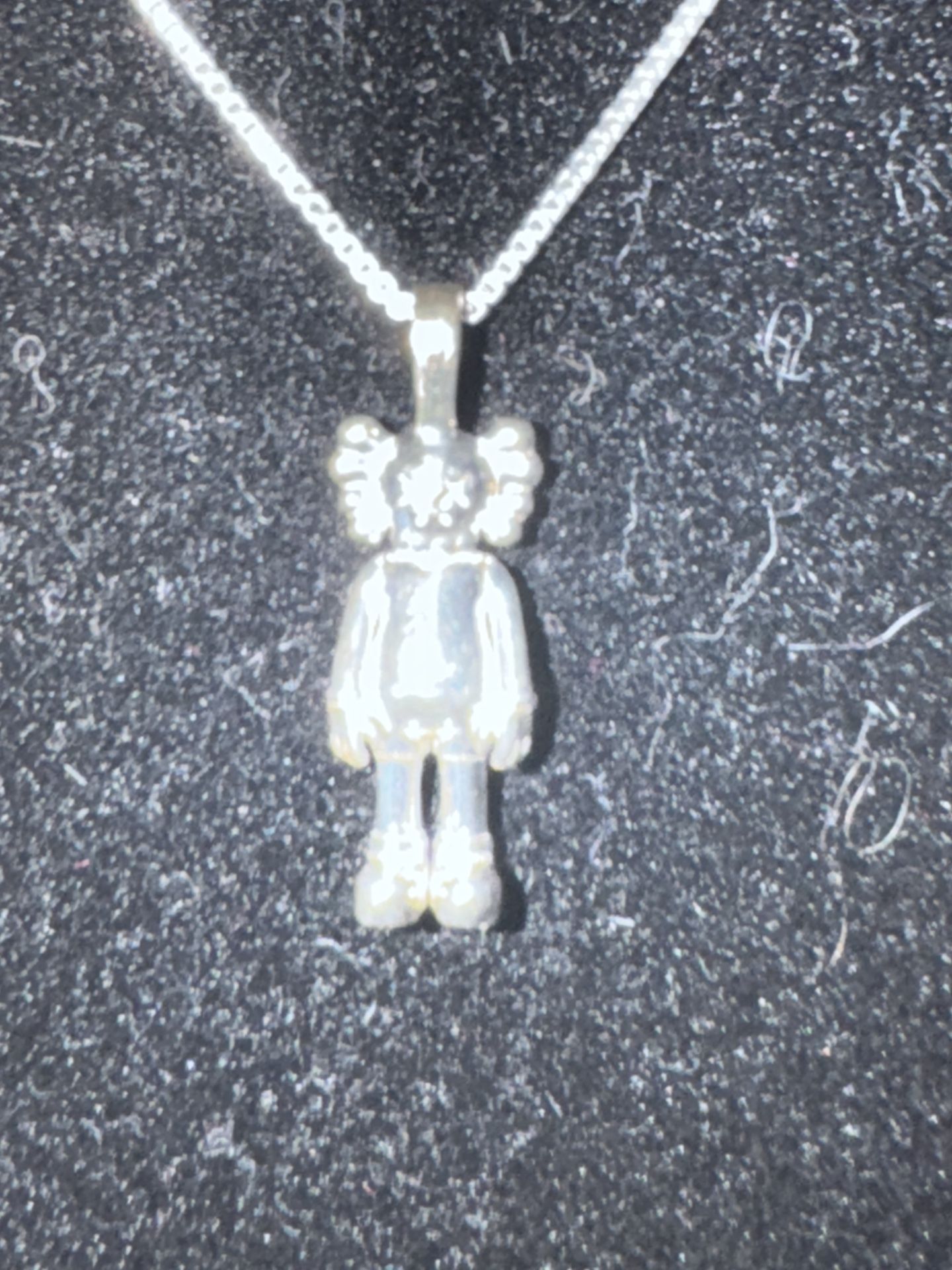 925 Sterling Diver Kaws Pendant
