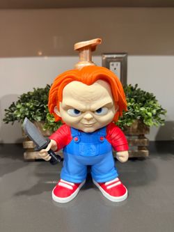 Chucky Halloween soap holder for bath and body foam soaps