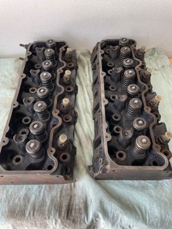 6.5 Turbo Diesel Heads W/Injectors