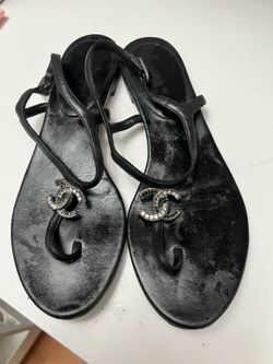 Chanel Sandals size 7 -7.5